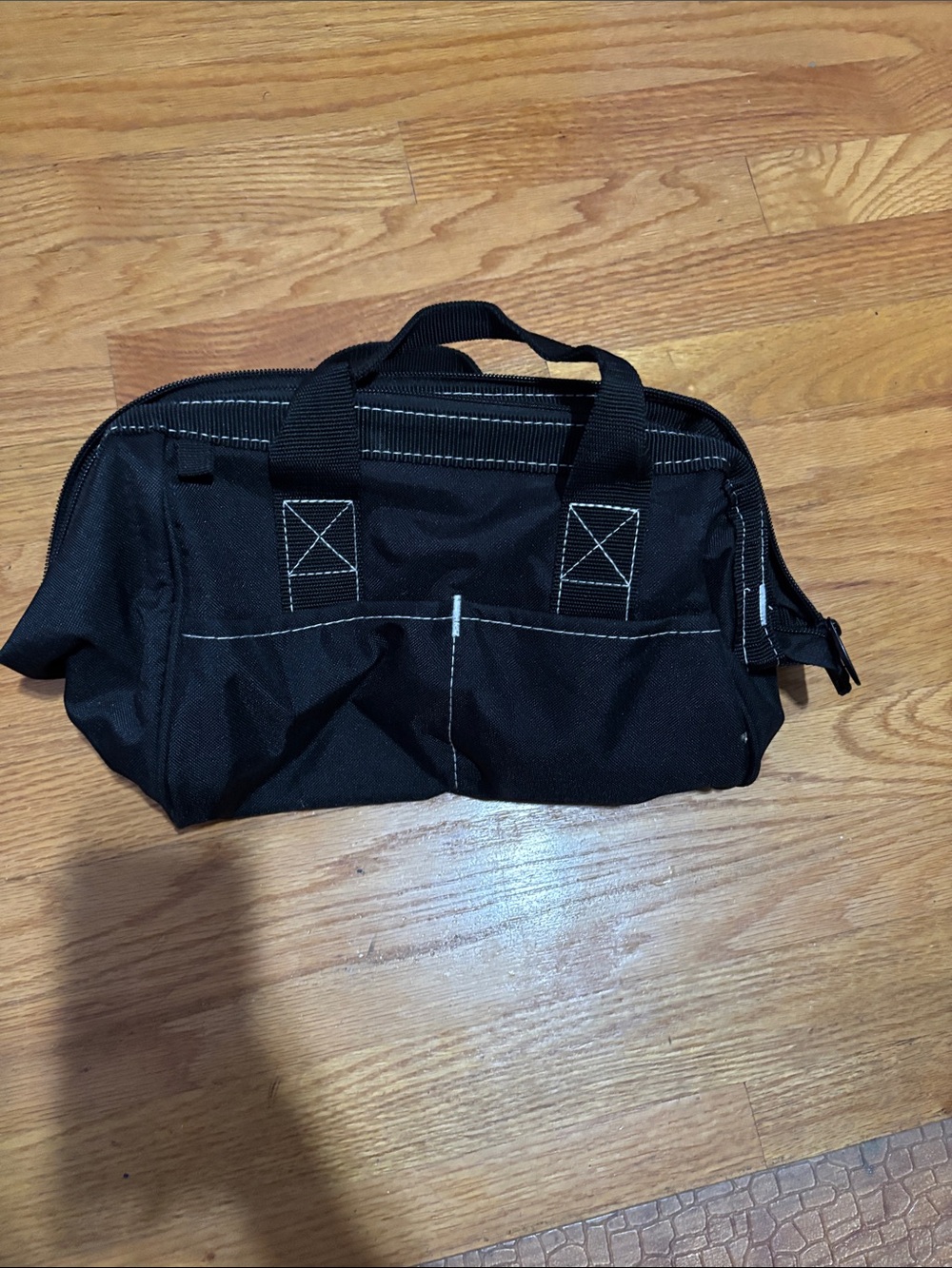 Men's Black Compact Carryall black bag